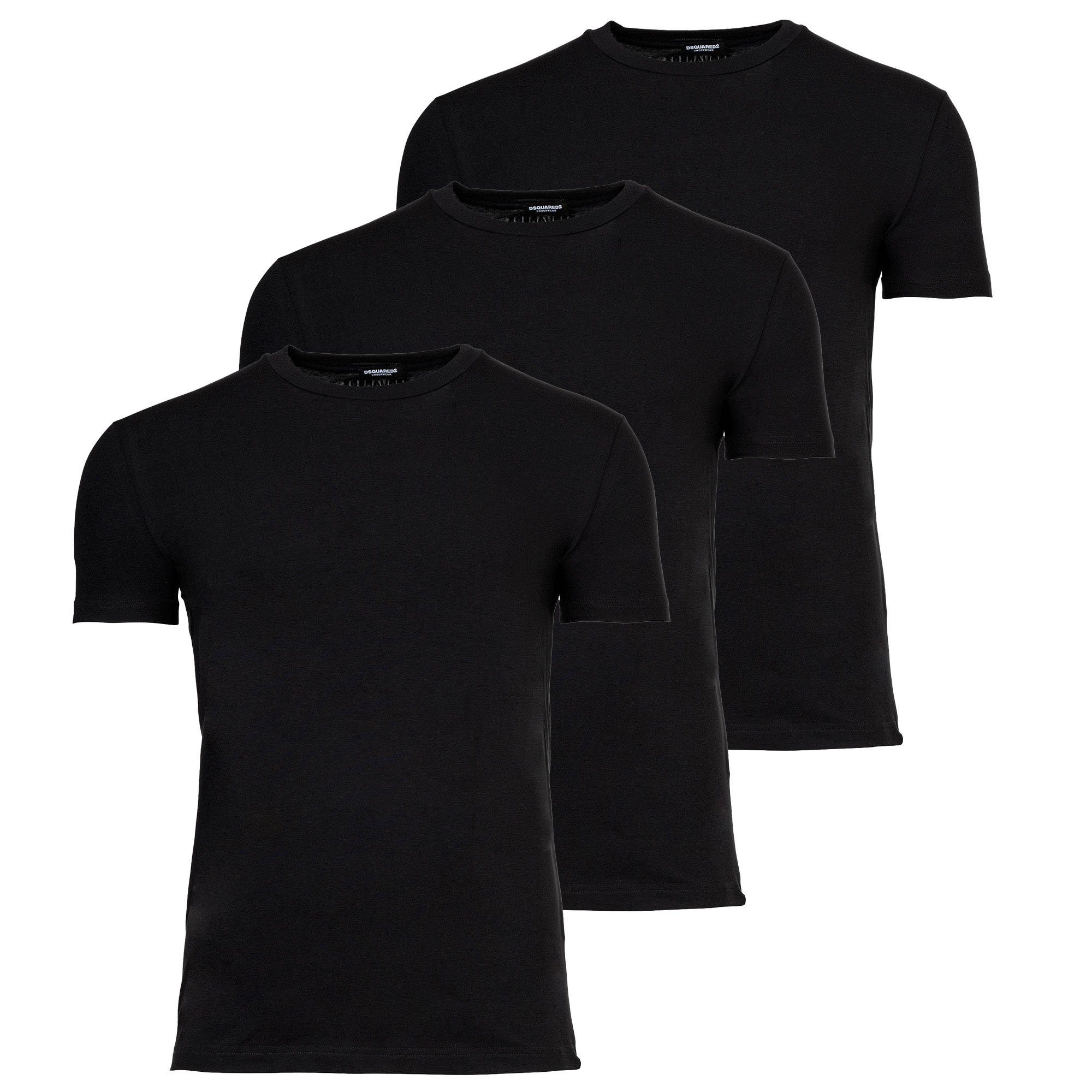 T-Shirt Herren T-Shirt 3er Pack Baumwolle 3-PACK T-SHIRT