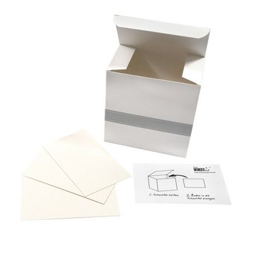 Frau WUNDERVoll Papierdekoration 24 Verpackungen Gastgeschenk Hochzeit, Wir sagen Danke