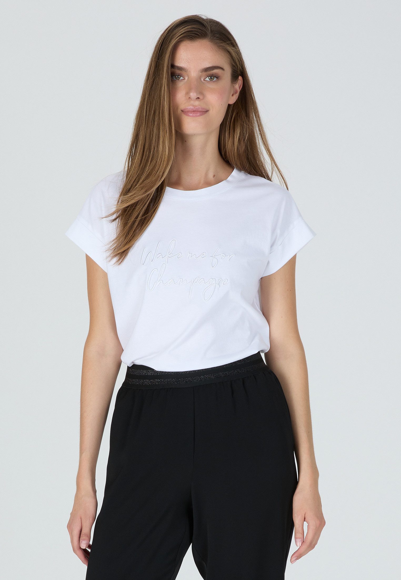 MARC AUREL T-Shirt mit "Wake me günstig online kaufen