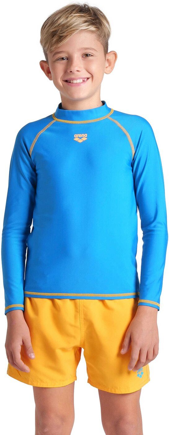 Arena Funktionsshirt UNISEX JR ARENA RASH VEST L/S GRAPHIC PURPLE