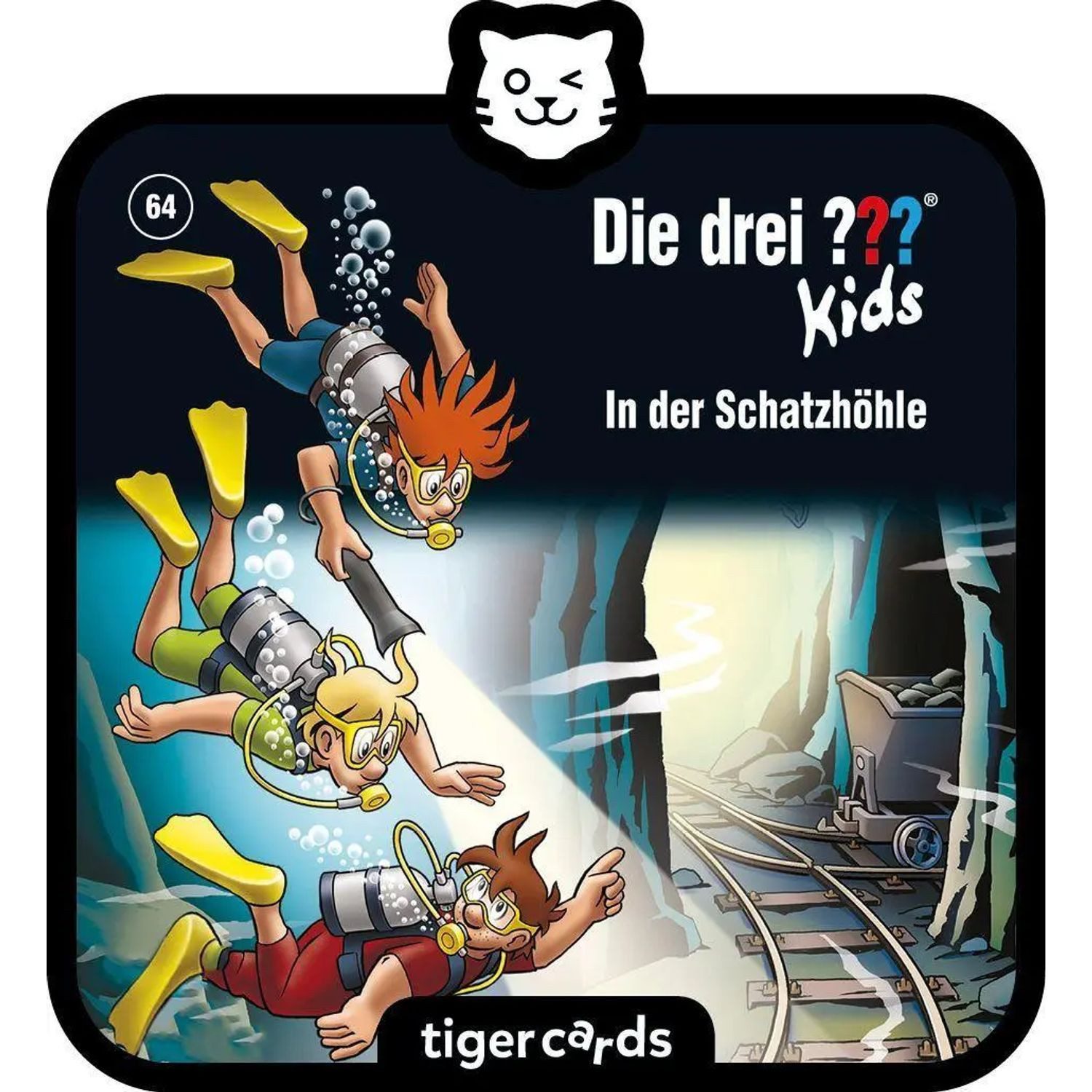 Tiger Media Deutschland GmbH Hörspiel tigercard - Die drei ??? Kids - Folge 64: In der Schatzhöhle