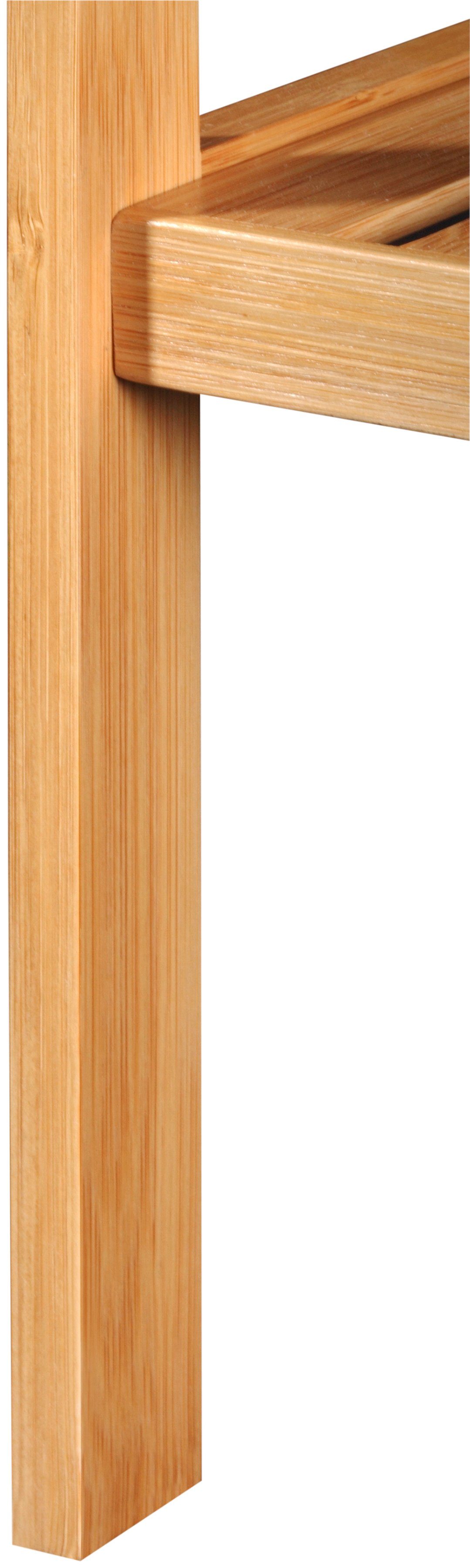 Ablagen Bambus, cm, Breite 34 5 welltime Badregal