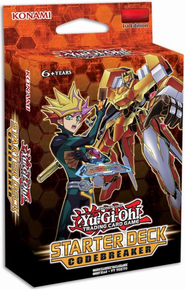 Konami Sammelkarte Yu-Gi-Oh! - Starter Deck 2018 Codebreaker - Deutsch - 1 Starter