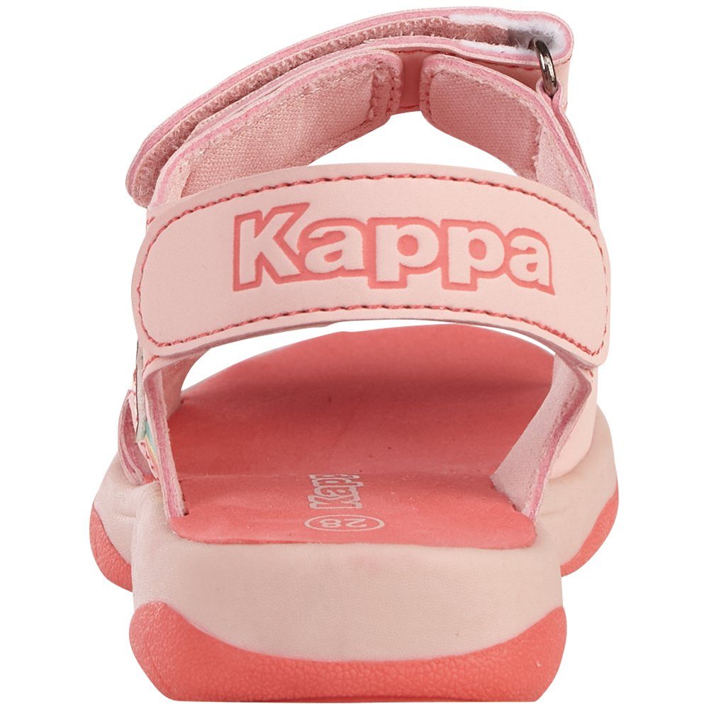 rosé-coral Innensohle weicher Kappa mit Sandale -