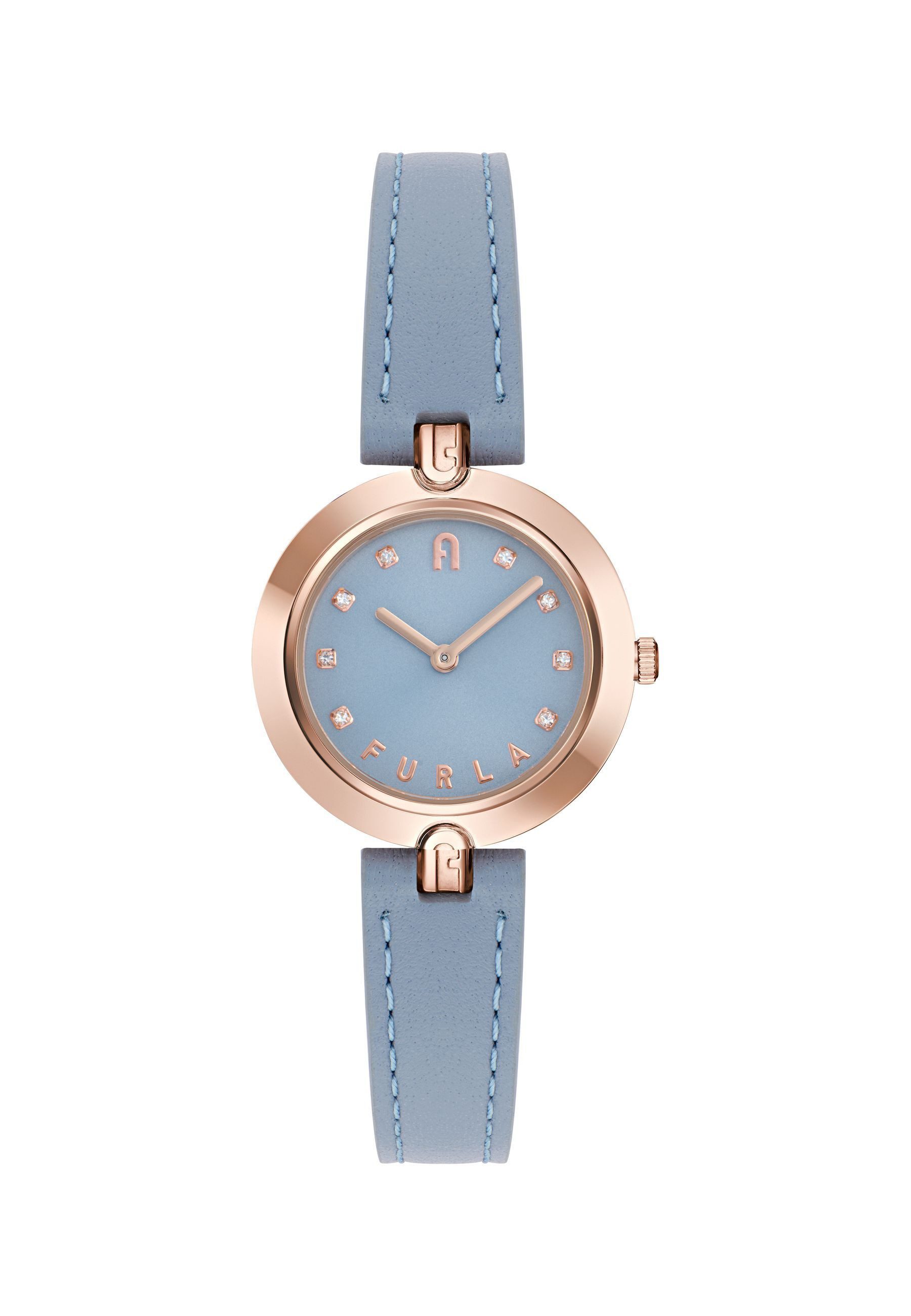 Furla Quarzuhr FURLA LOGO LINKS, (1-tlg), Quarz-Analoguhr