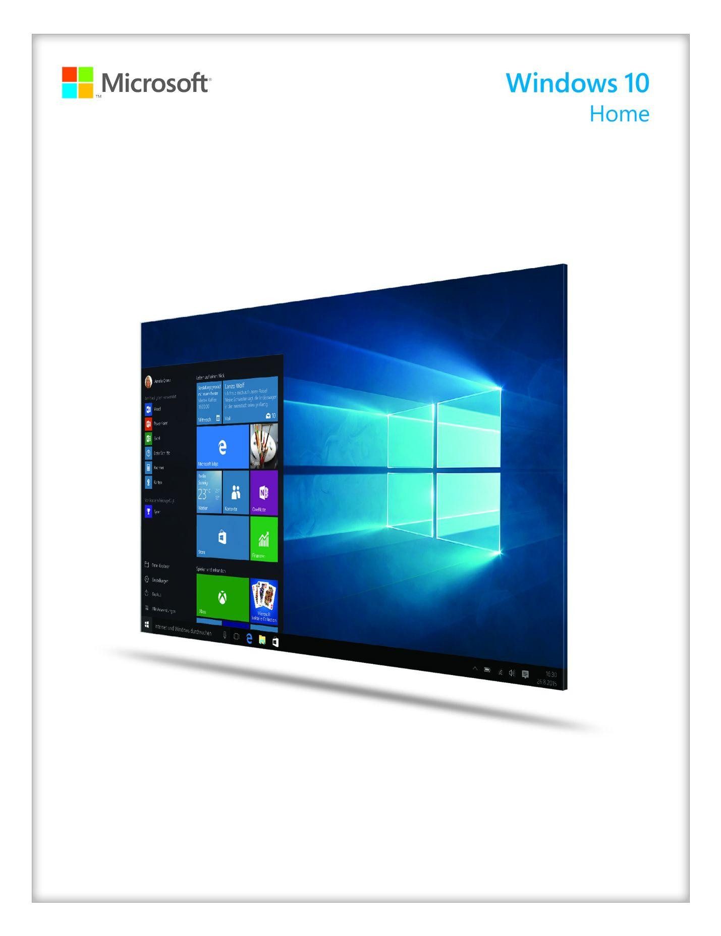 Microsoft Windows 10 Home - Lizenz - 1 Lizenz interne SSD