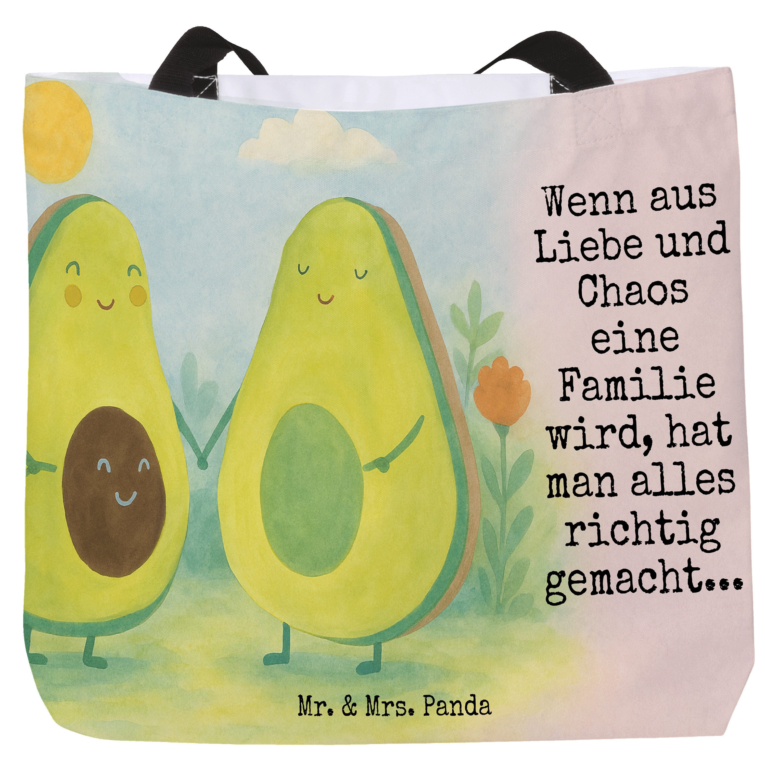 Shopper Avocado Pärchen Design, Reisetasche, Weiß, Laptoptasche, Avocados, Al