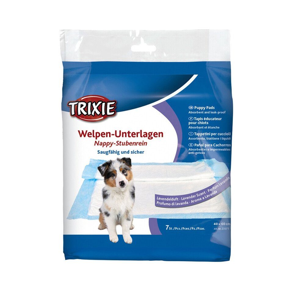 TRIXIE Hundetoilette Welpen-Unterlage Nappy-Stubenrein mit Lavendelduft