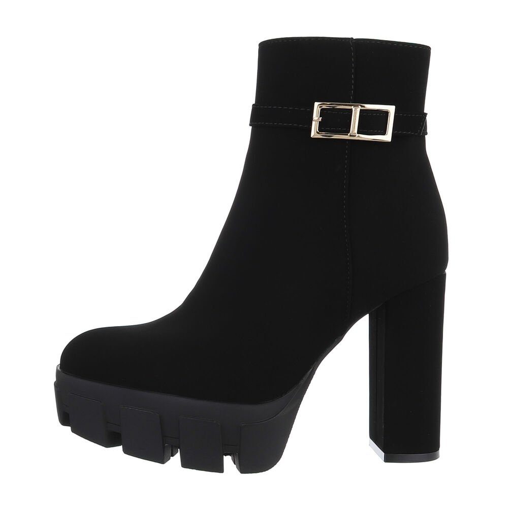 Ital-Design Damen Party & Clubwear Plateaustiefelette günstig online kaufen