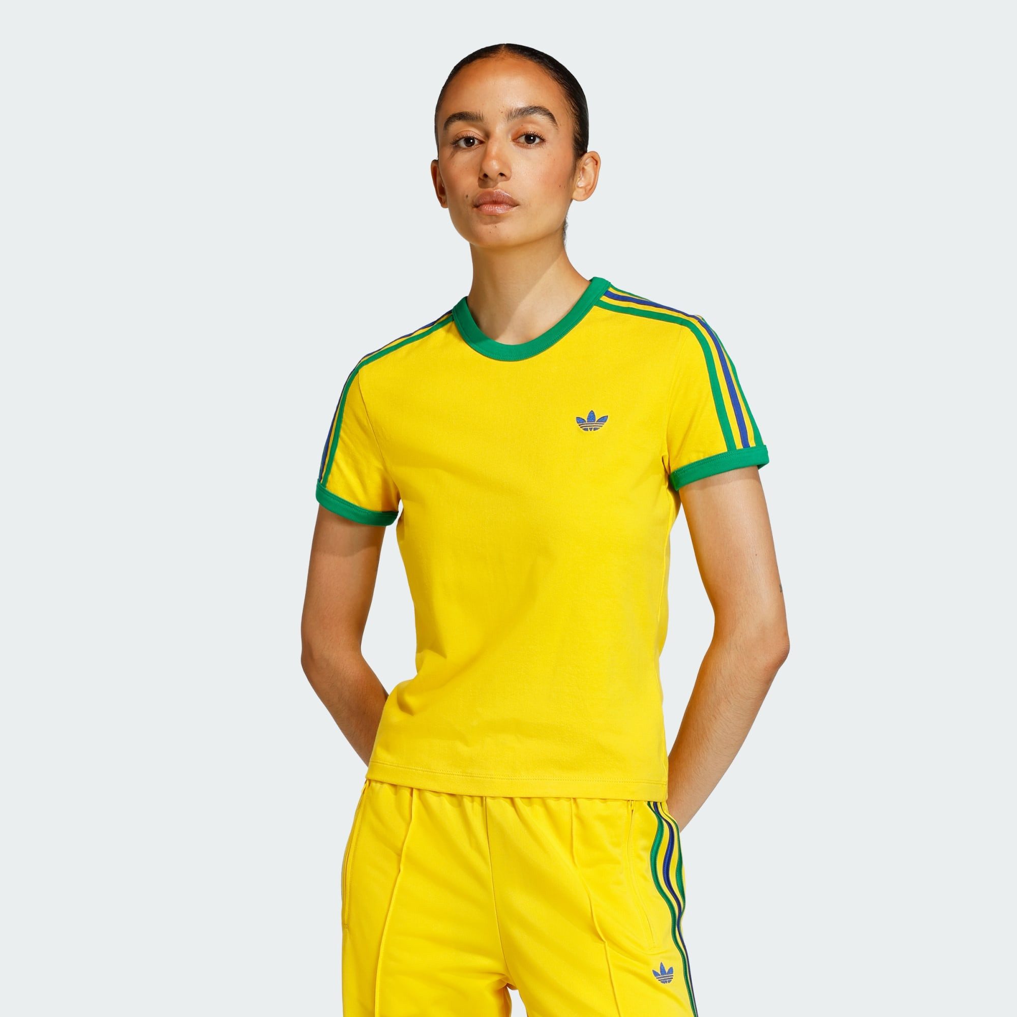 adidas Originals T-Shirt SCHMALES 3-STREIFEN T-SHIRT
