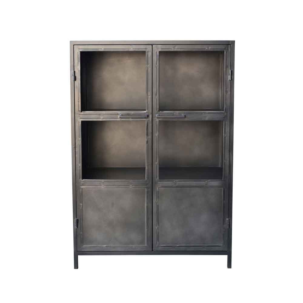 I Catchers Ablageregal Regal Rough 2 Door Glass Cabinet Small