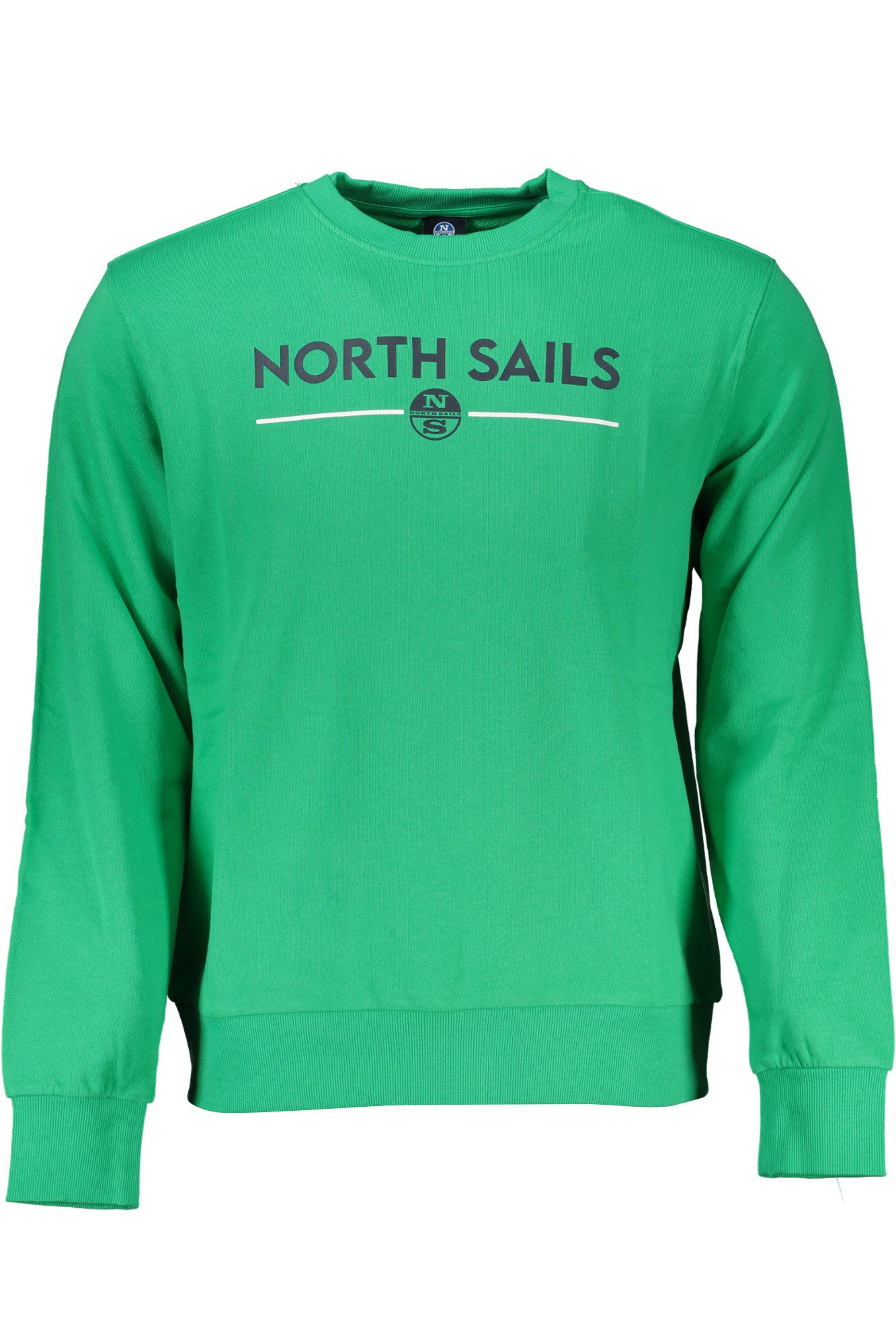 North Sails Sweatshirt Herren-Sweatshirt Grün - Langarm, Gefüttert