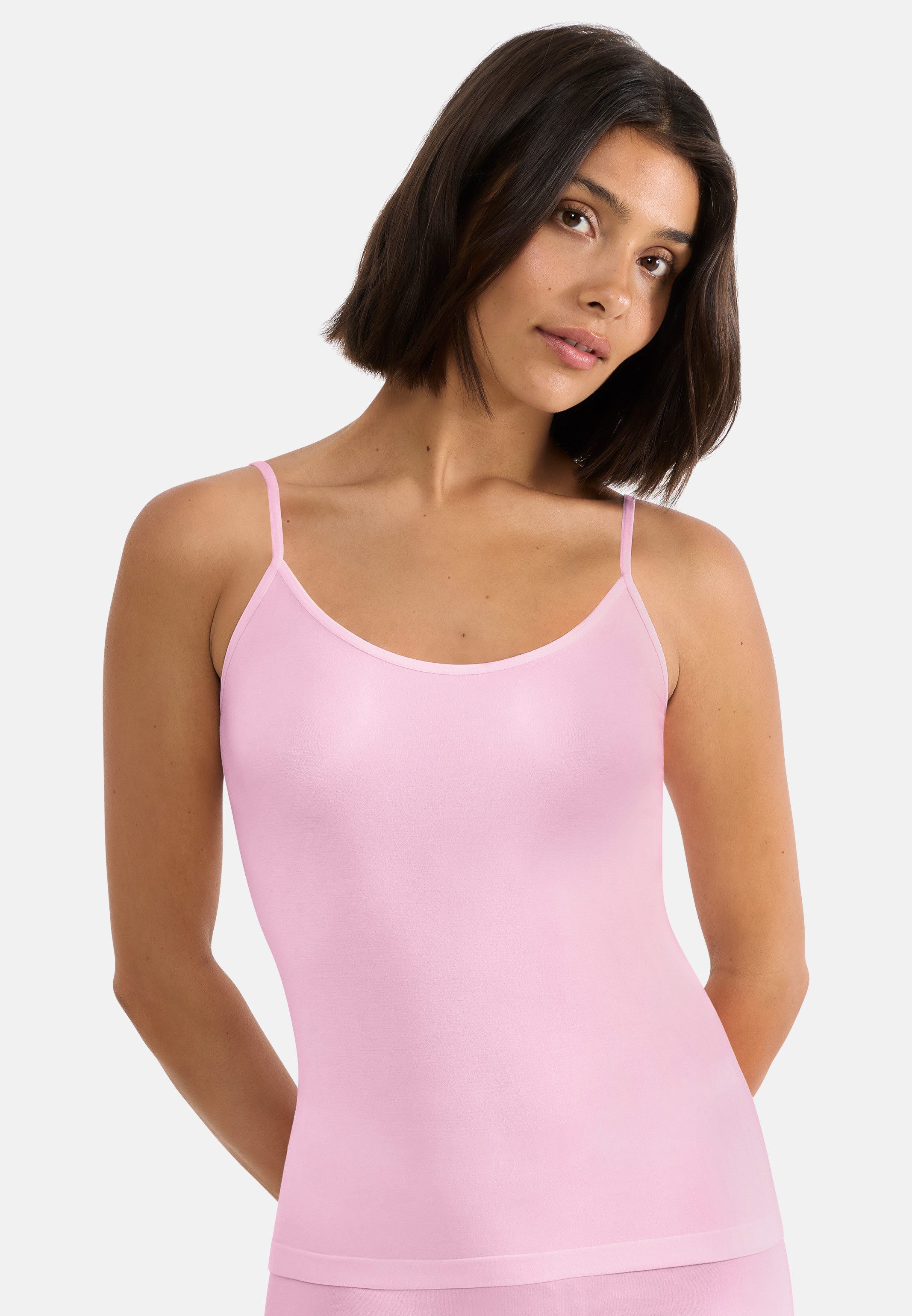 sloggi Unterhemd 2er Pack GO Sense (Spar-Set, 2-St) Spaghetti Top - Nahtlos - Modern-puristisches Design für jeden Anlass