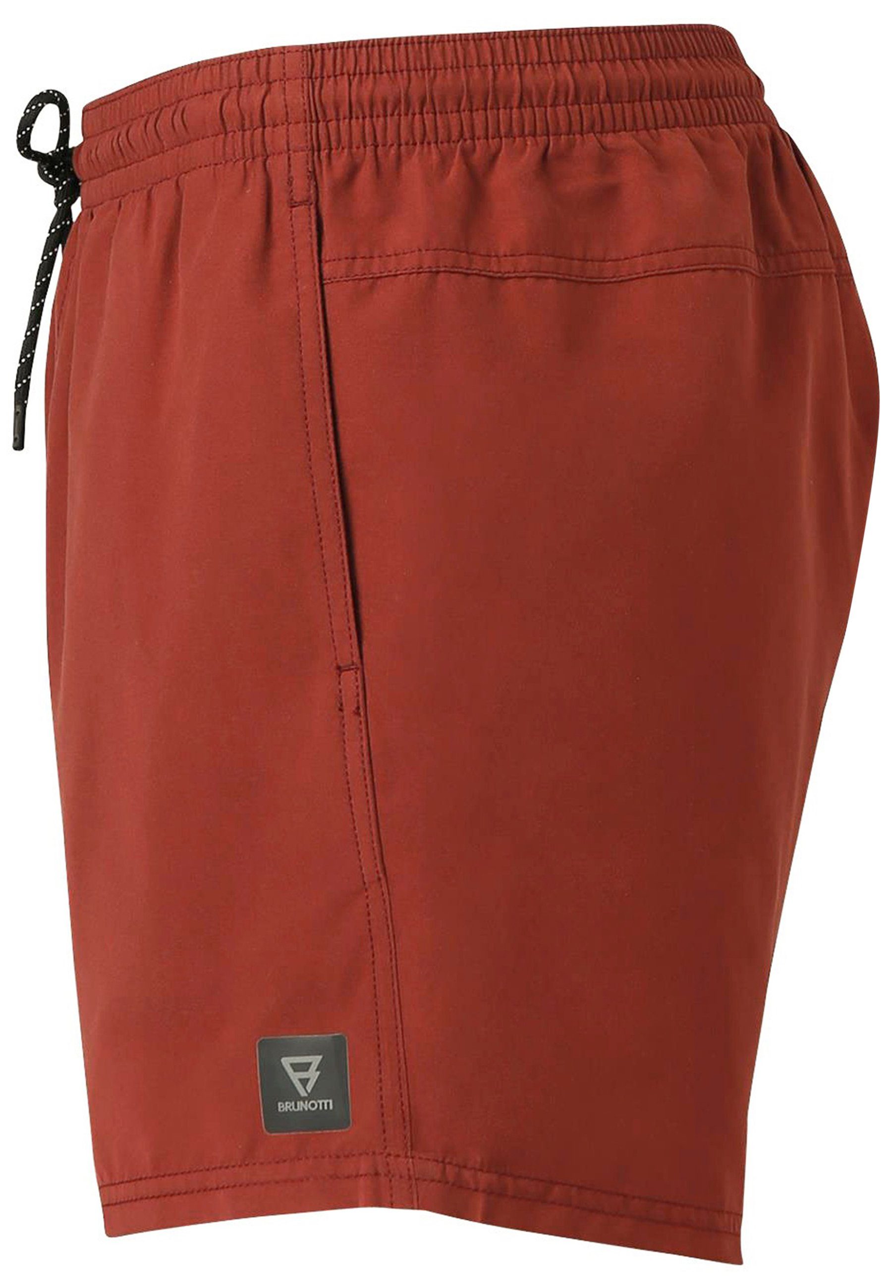 Brunotti Laufshorts (1-tlg) dunkelrot Cruneco-N