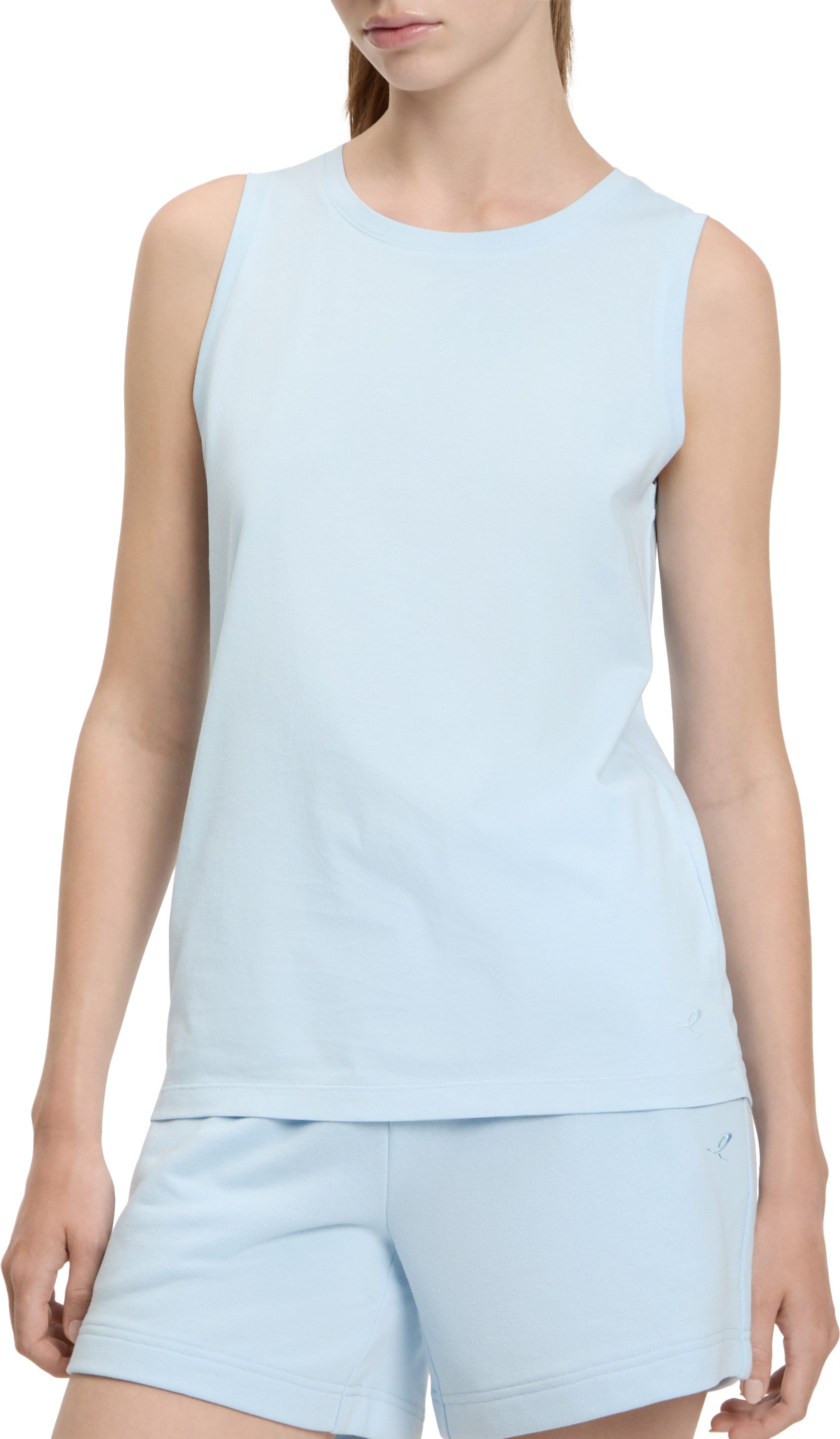 Energetics Tanktop DA.-TANK-SHIRT ENZA SL W mit Rundhalsausschnitt, Basic für Sport und Freizeit, aus Baumwolle