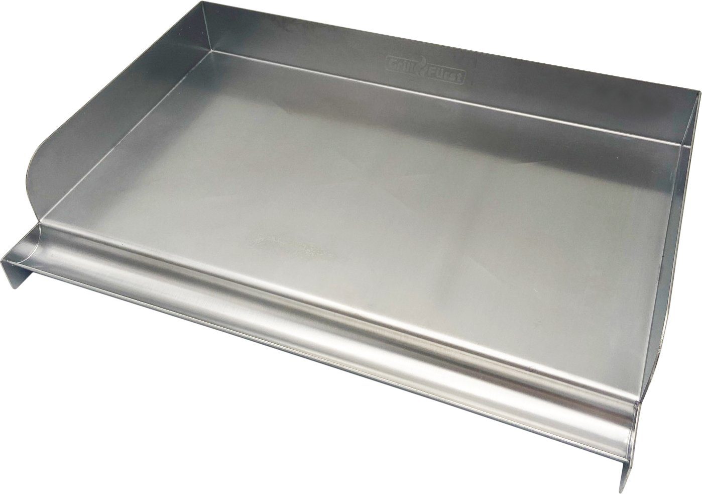 Grillfürst Grillplatte Grillfürst Edelstahl Plancha / Grillplatte / Teppanyaki Pfanne Größe M - 41 x 24,5 cm