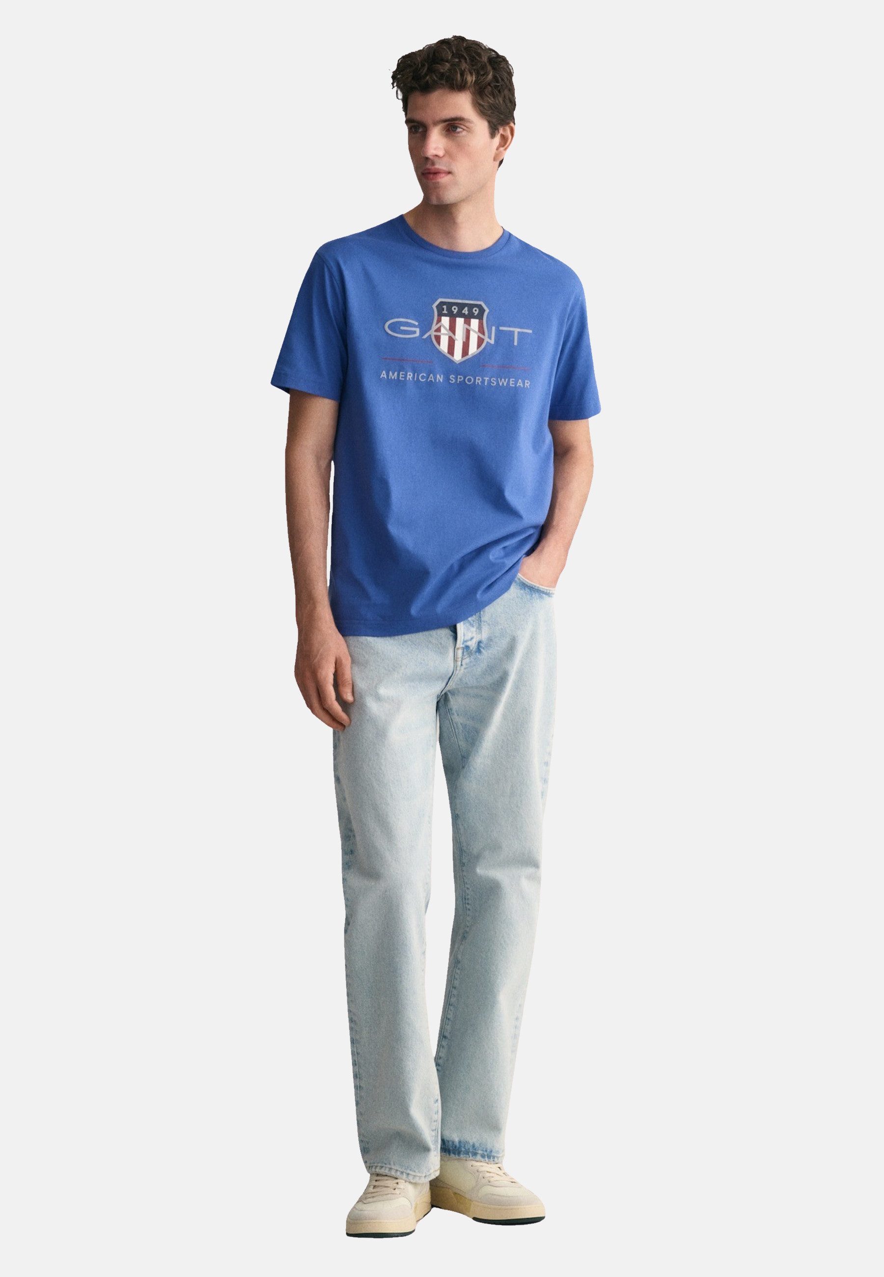 Gant T-Shirt T-Shirt Kurzarmshirt (1-tlg., 1) günstig online kaufen