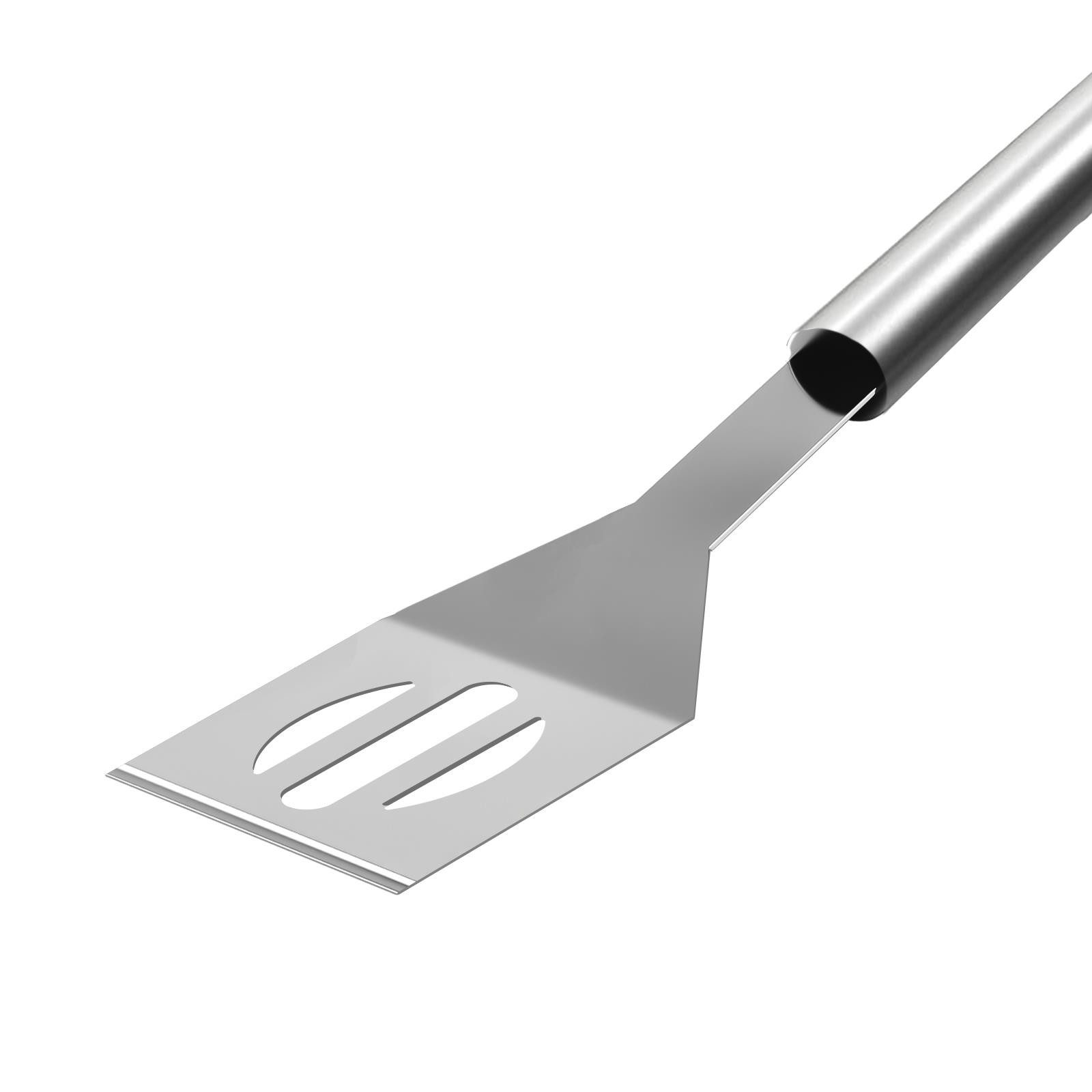 VERCO Grillbesteck-Set BBQ Besteck für Grillfeier inkl. Tragetasche, (6 tlg), Geschenk Set Grill Zange Fleisch Gabel Steak Messer in Edelstahl – Bild 4 von 5