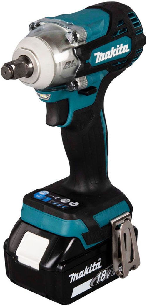 Makita Akku-Schlagschrauber DTW300RTJ, 3200 U/min, 330 Nm, (Set, 5-tlg), mit Ladegerät, 2 Akkus und Transportkoffer