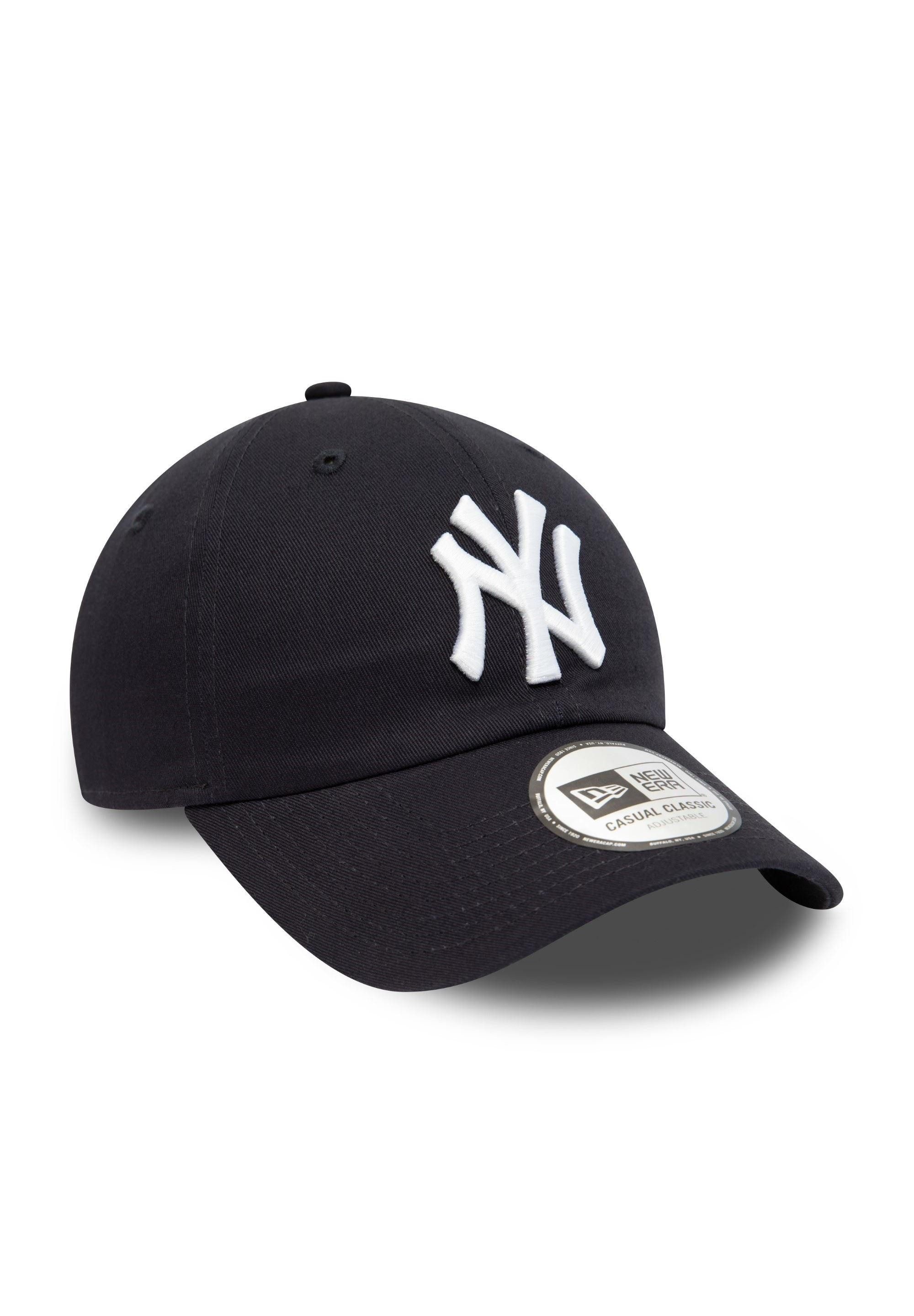 New Era Baseball Cap New York Yankees MLB League Essential Navy 9Twenty Casual Classics Cap (1-St)