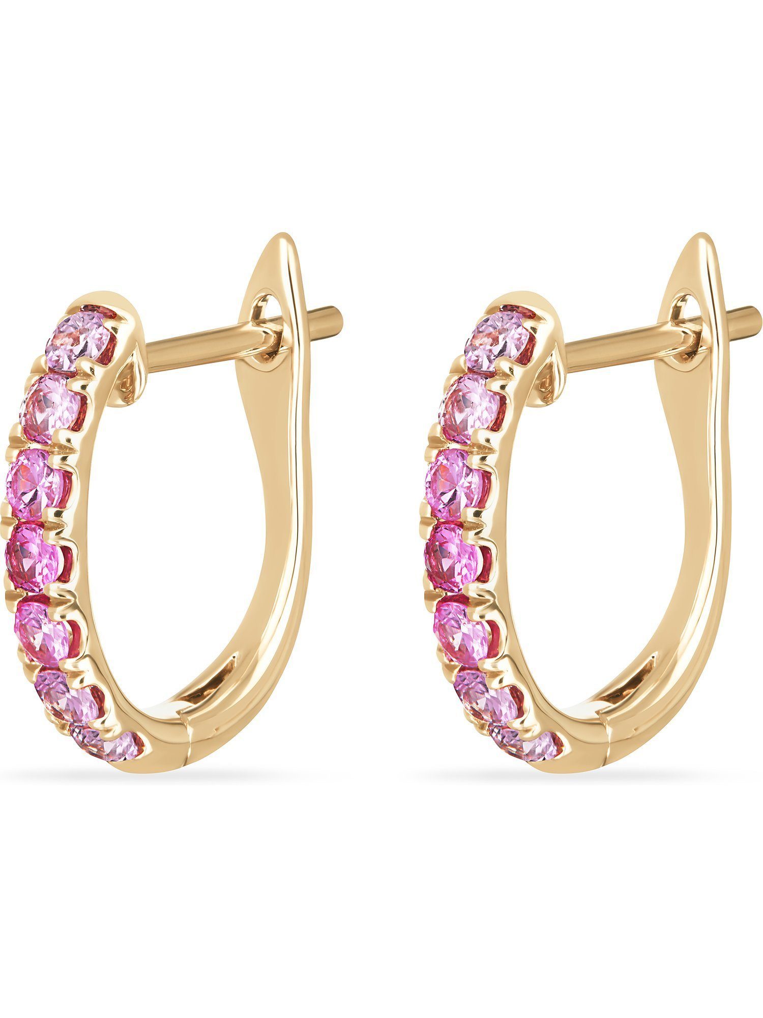 GUIA Paar Creolen GUIA Damen-Creole 14 Saphir (Paar)