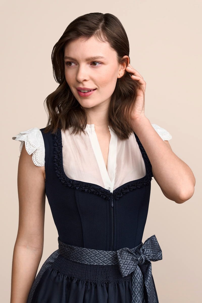 Krüger Dirndl Dirndl Anica (70cm) - marine günstig online kaufen