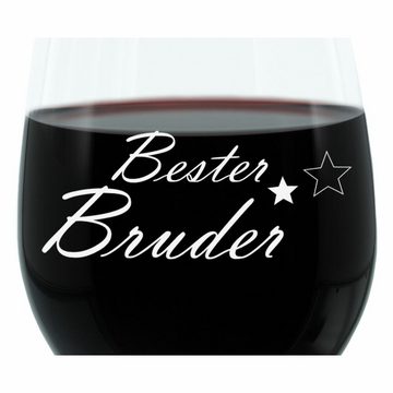 LEONARDO Weinglas Bester Bruder, Glas, lasergraviert