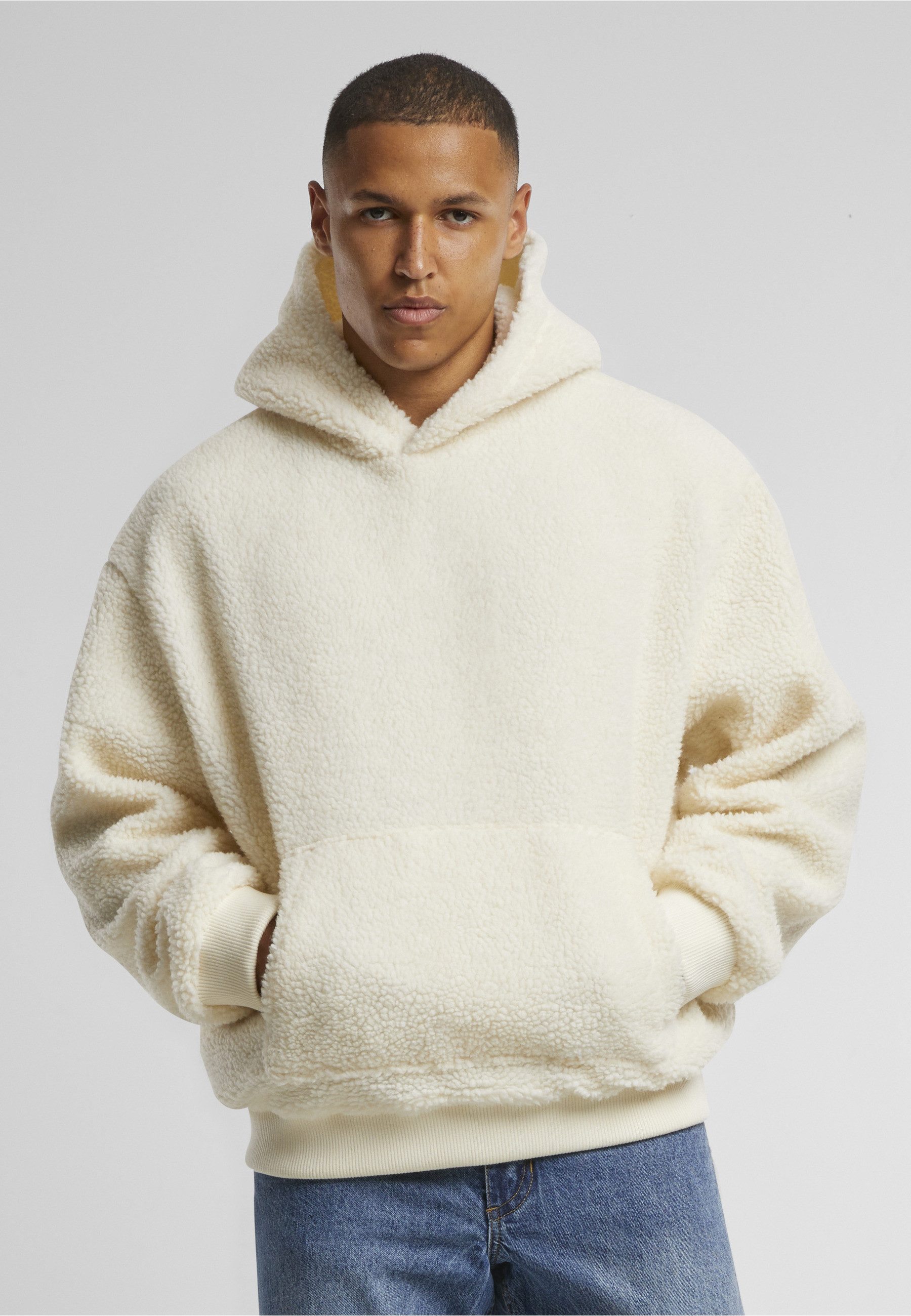 URBAN CLASSICS Kapuzenpullover Urban Classics Oversized Teddy Hoody (1-tlg)