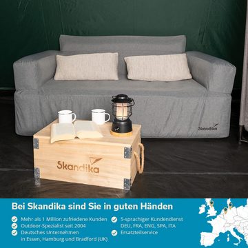 Skandika Luftsofa Easy Air Double, für 2 Personen, bis 200 kg, Tragetasche, Luft Couch, Camping