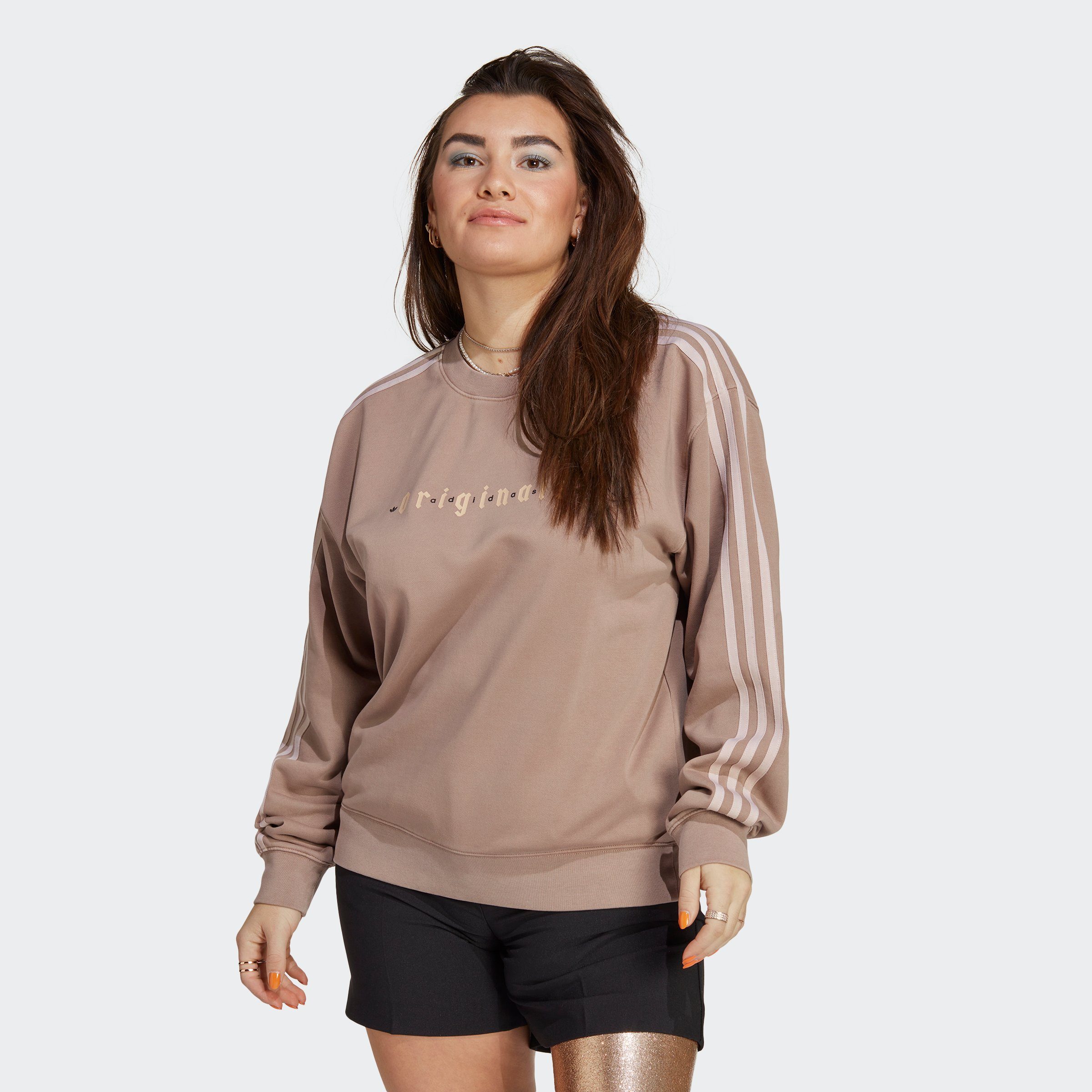 Originals Kapuzensweatshirt ORIGINALS adidas Brown Chalky