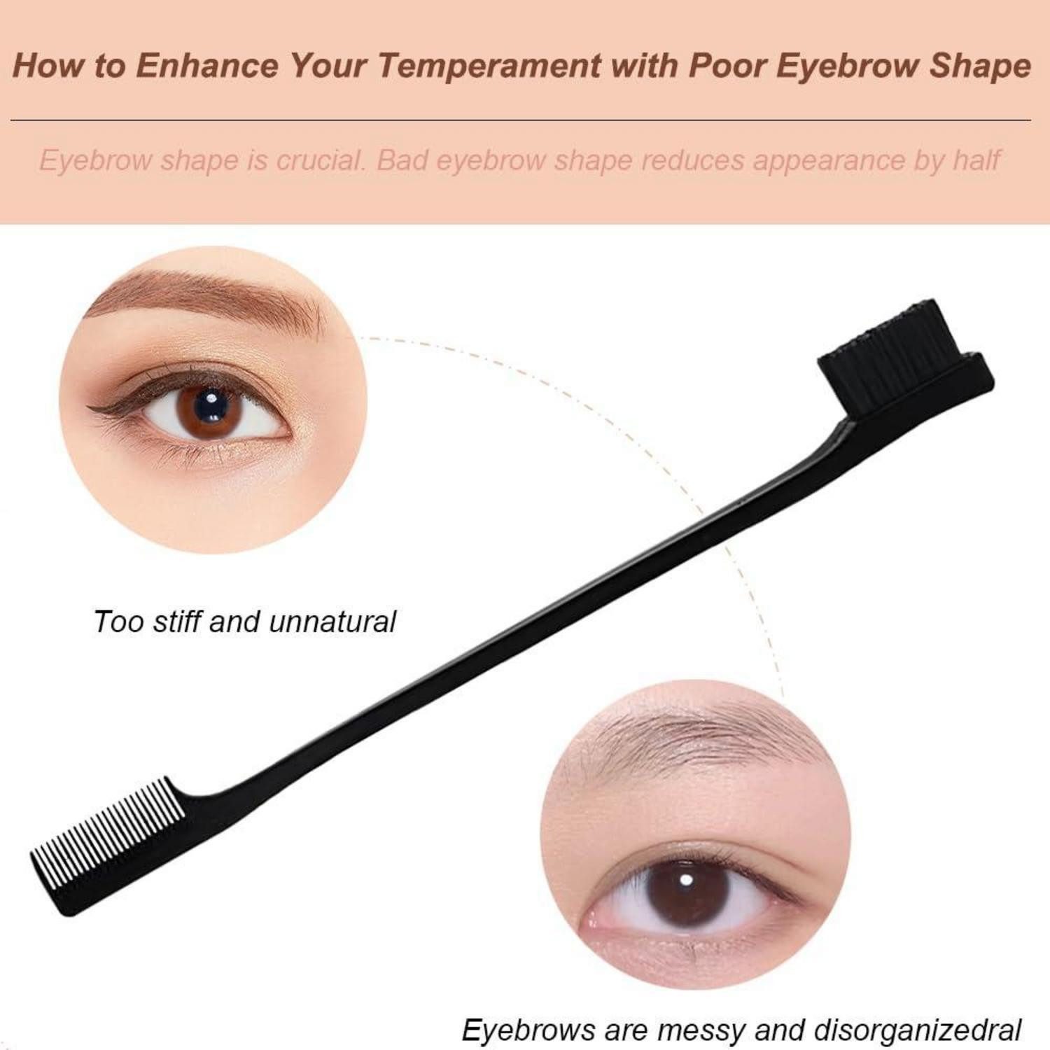 LuxusKollektion Haarbürsten-Set Haarbürsten Set 3-Teiliges Haarkamm Stylingkämm Haarkantenbürste