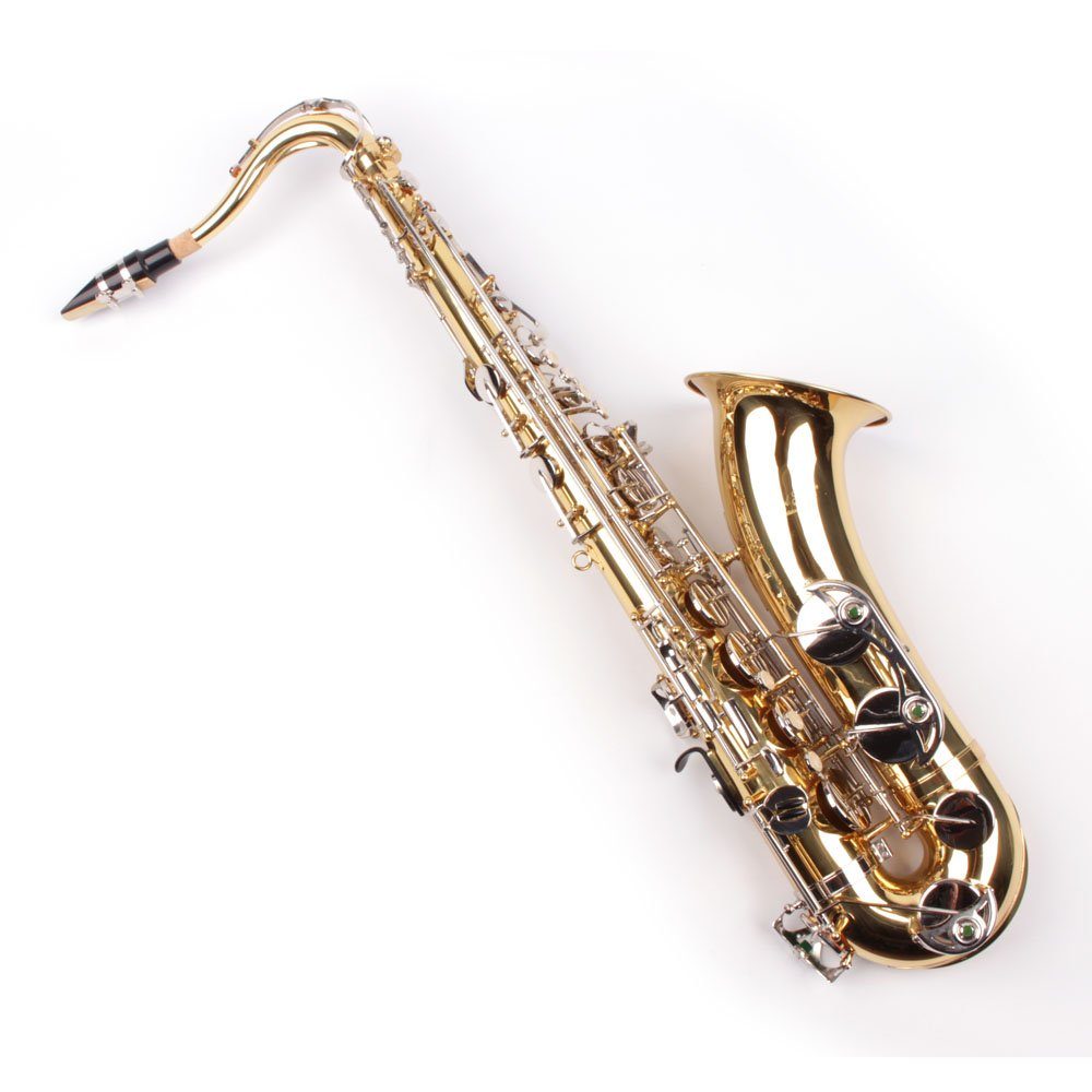 Karl Glaser Saxophon Tenor Saxophon, (Einsteiger-Set), Inkl. Softkoffer und  Gurt