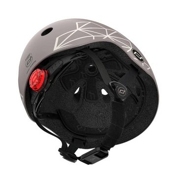 Scoot and Ride Kinderhelm Highwaykick Helmet XXS-S Graphic - Sicherheitshelm für Kinder, LED Rücklicht