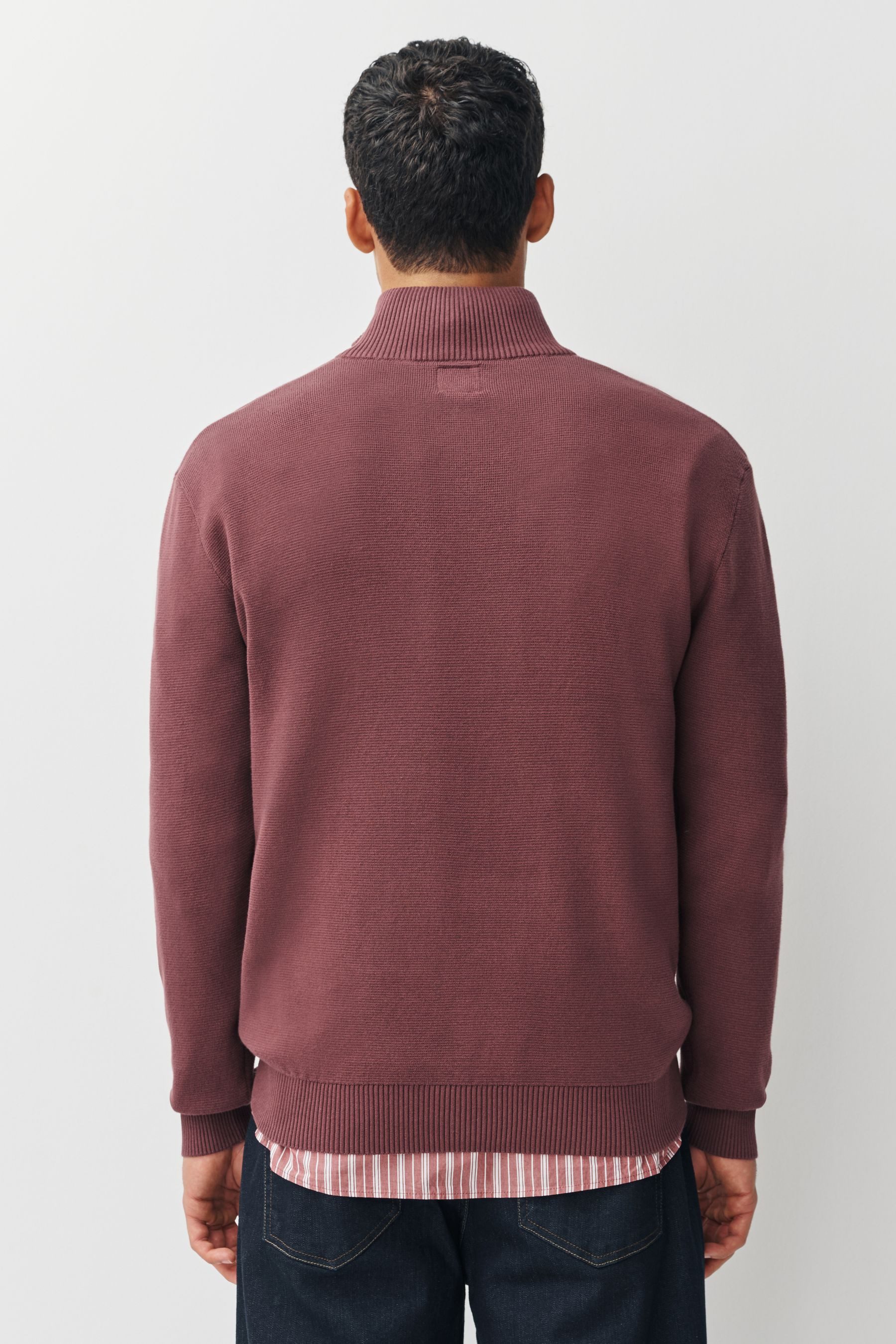 Next Troyer Regular Fit Premium Einfarbiger günstig online kaufen