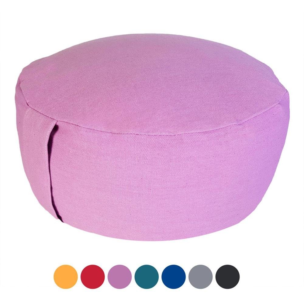 soma Sessel Soma Yogakissen Meditationskissen Sitzkissen Lotus rund 31x16x31 cm Be, Stuhl Sessel Sitzplatz Sitzmöbel