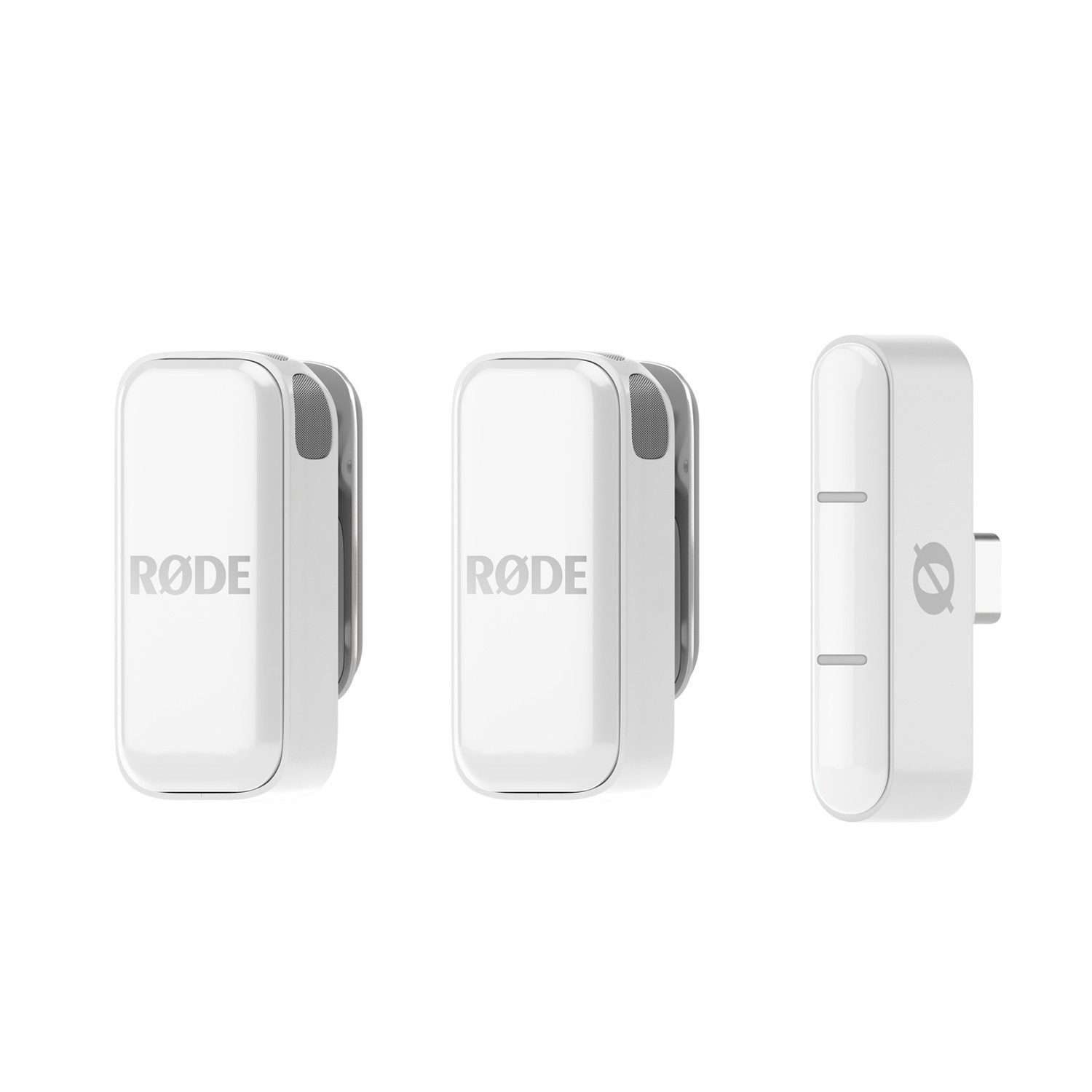Mikrofon Rode Wireless Micro Drahtloses Mikrofon-System USB-C Weiss