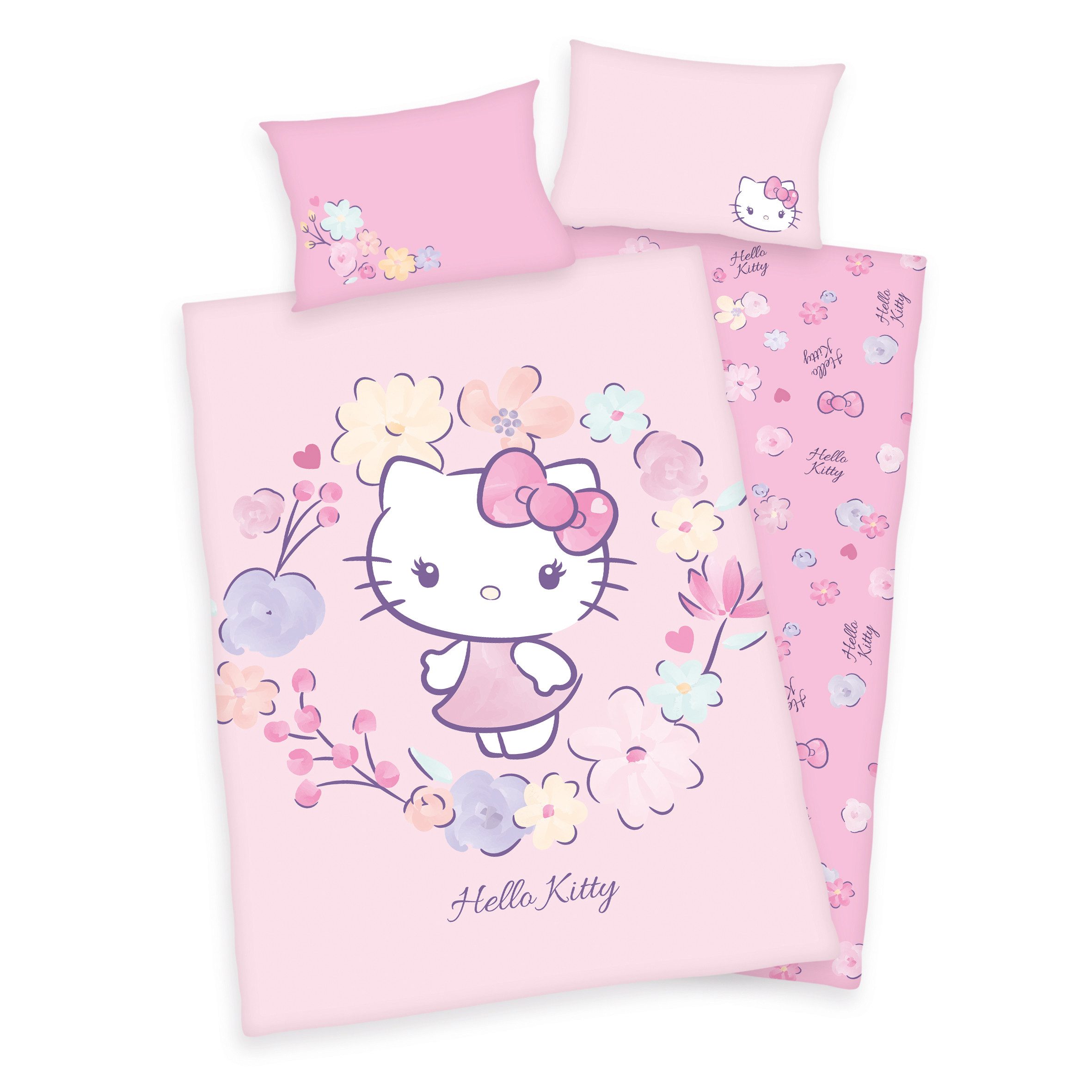 Herding Young Collection Babybettwäsche Hello Kitty günstig online kaufen