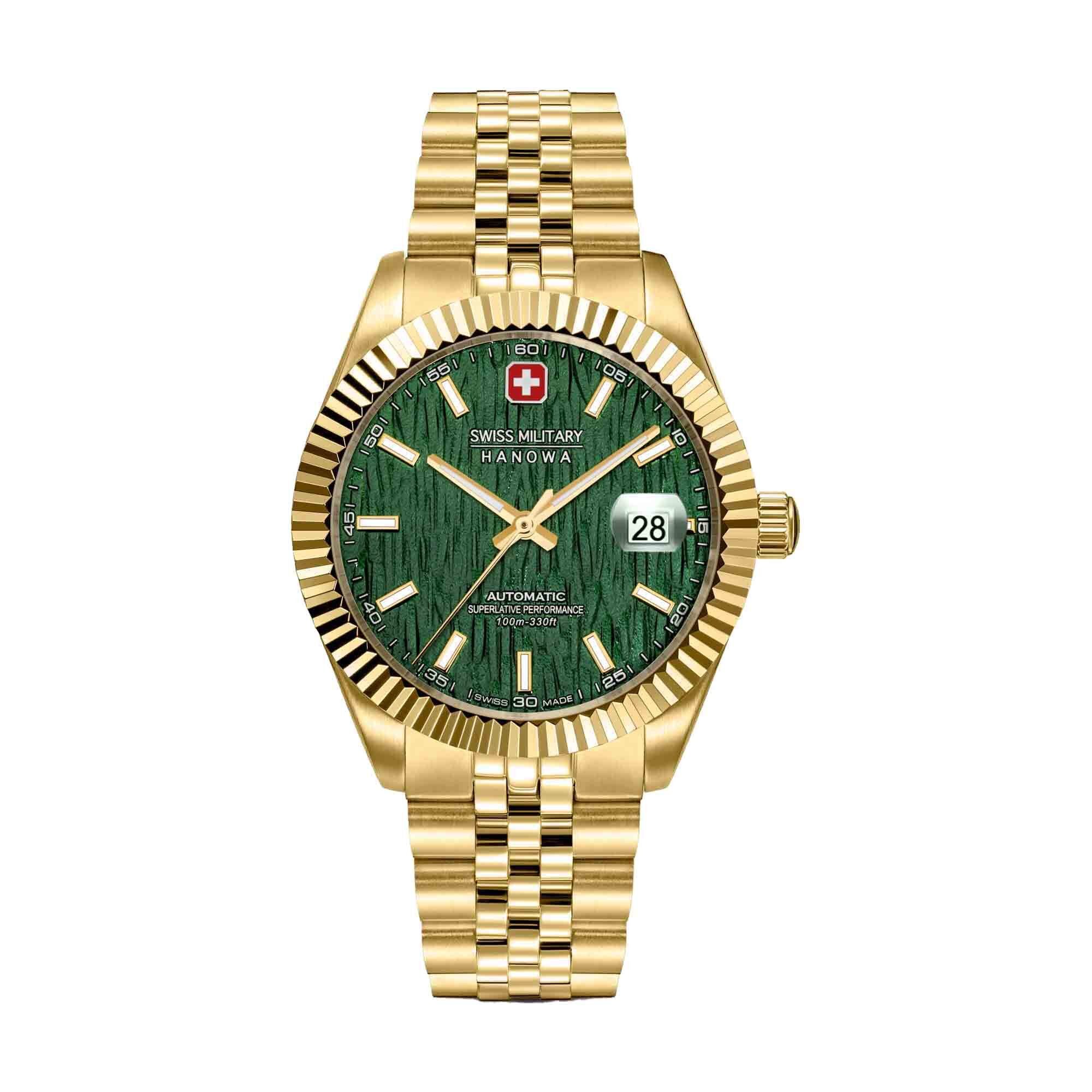 Swiss Military Hanowa Automatikuhr Automatikuhr Herrenuhr 41 mm Automatik Herren