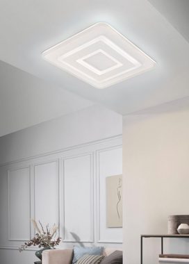 FISCHER & HONSEL LED Deckenleuchte Abo, Dimmfunktion, LED fest integriert, Farbwechsler