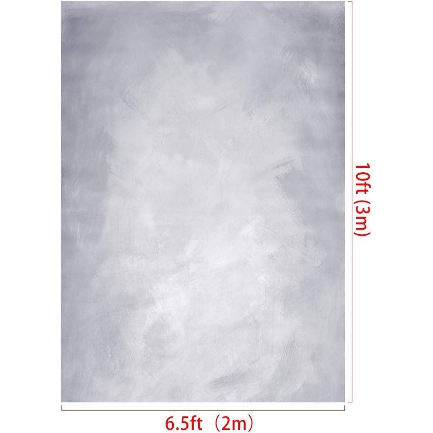 LuxusKollektion Hintergrundtuch Fotohintergrund Grau Abstrakt Mikrofaser Newborn 2x3m J13734