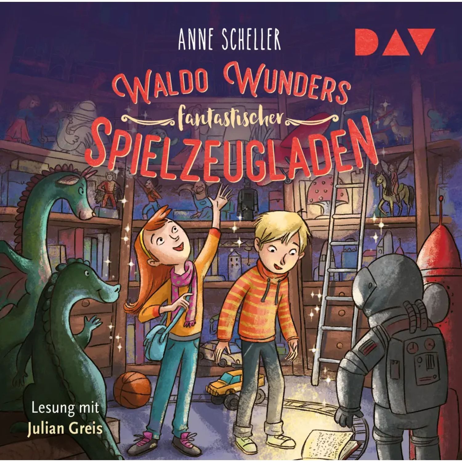 Der Audio Verlag Hörspiel Waldo Wunders fantastischer Spielzeugladen - Teil 1,2 Audio-CDs