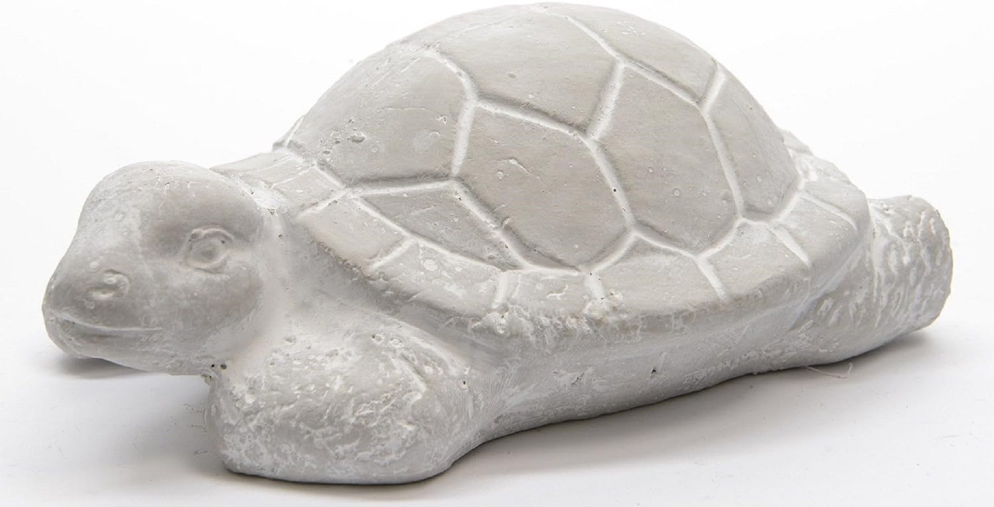 Kaemingk Gartenfigur Beton Schildkröte Gartendeko Dekofigur Tierfigur L. ca. 14 cm