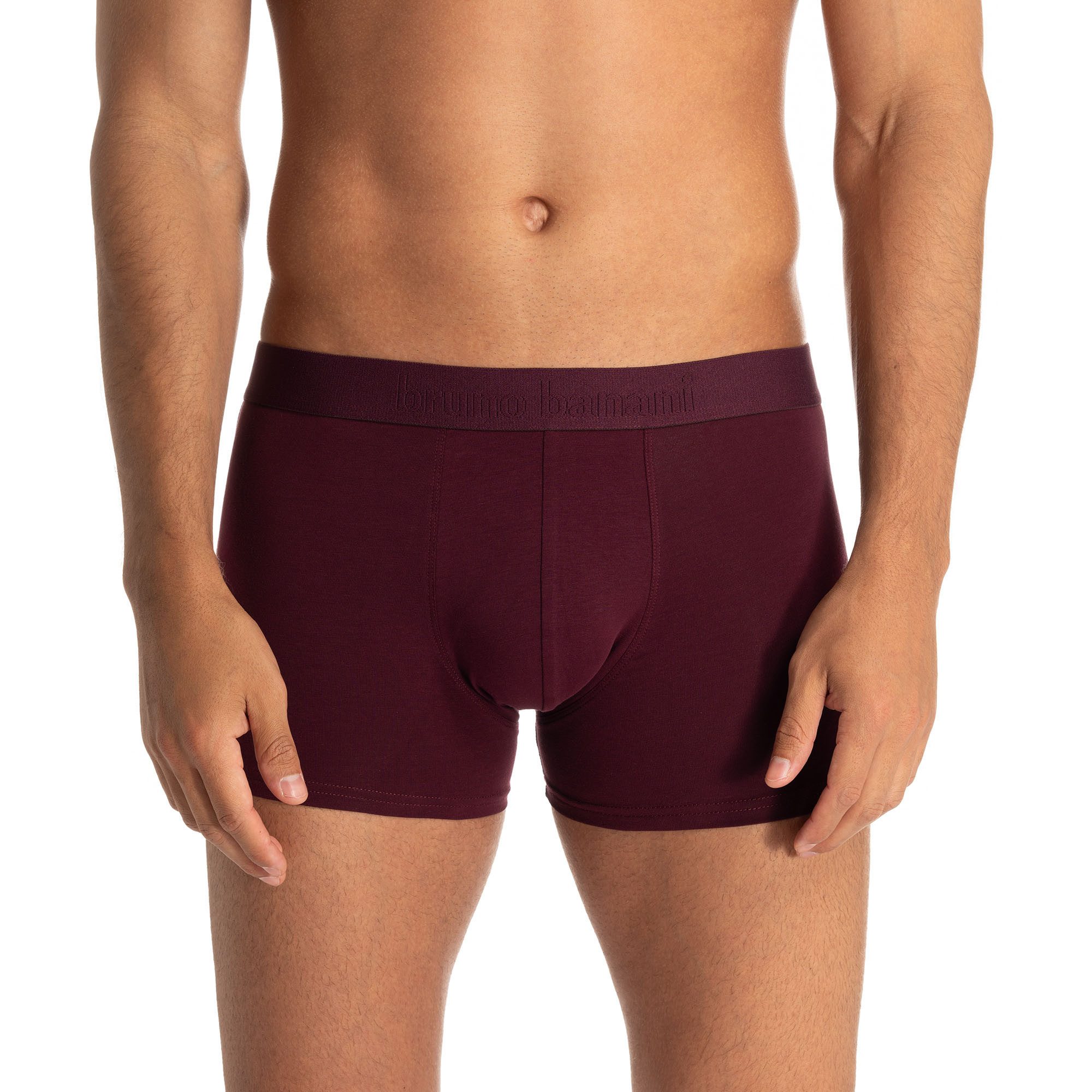 Bruno Banani Boxer Flowing (2er Pack) mit kontrastreichem Logobund