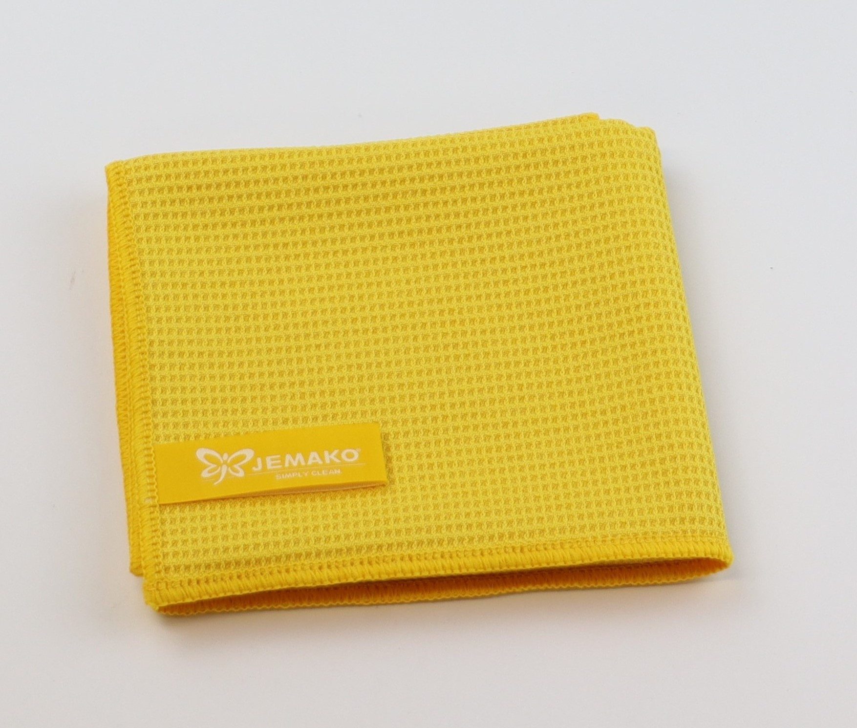 Jemako Jemako Trockentuch S 40 x 45 cm fusselfreies Trocknen und Nachpolieren Mikrofasertuch (Waffelstruktur)