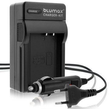 Blumax Set mit Lader für Canon LP-E10 EOS 1100D 1020 mAh Kamera-Ladegerät