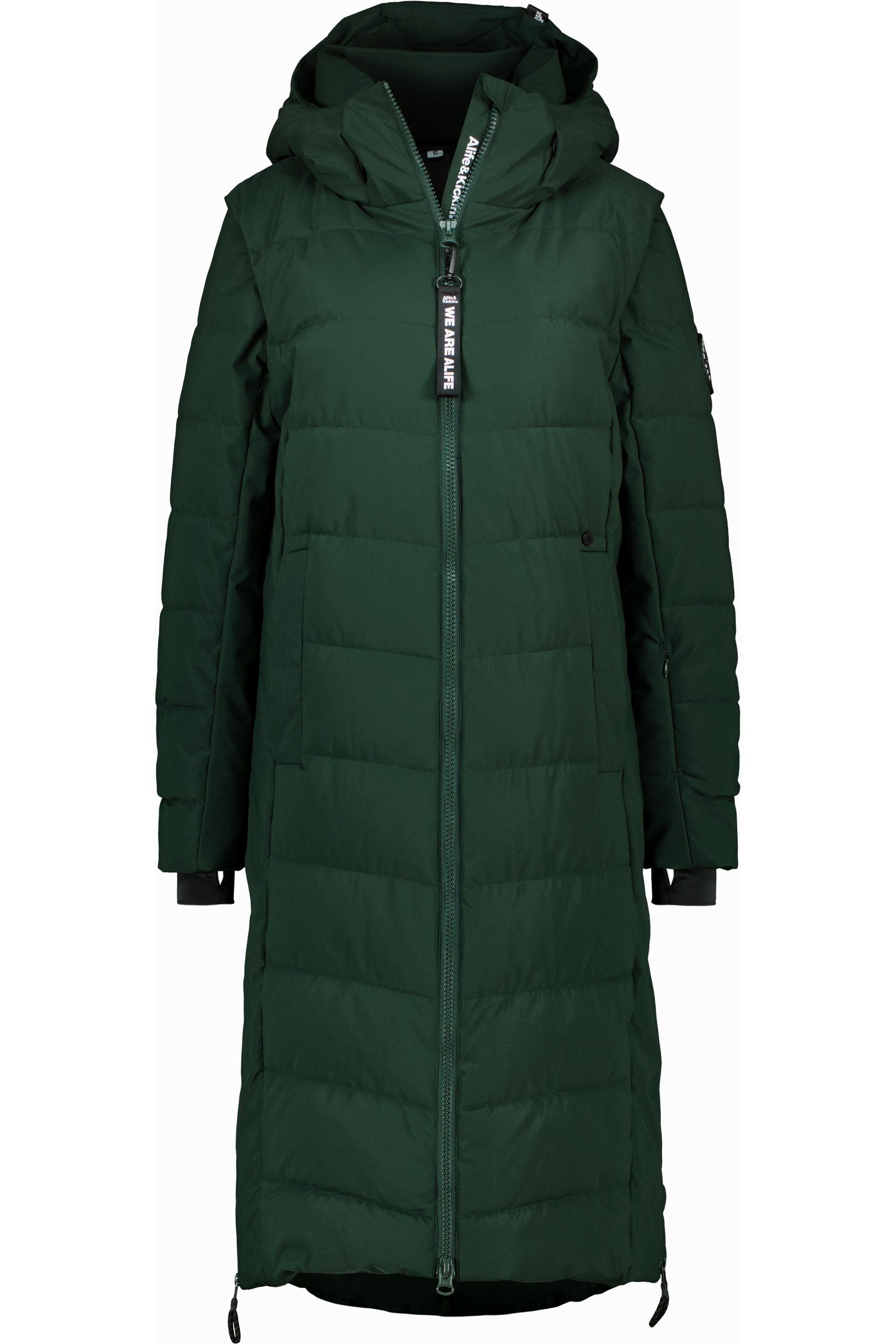 Alife & Kickin NellyAK Winterjacke Steppjacke, Damen Puffer dark A Winterjacke Coat forest