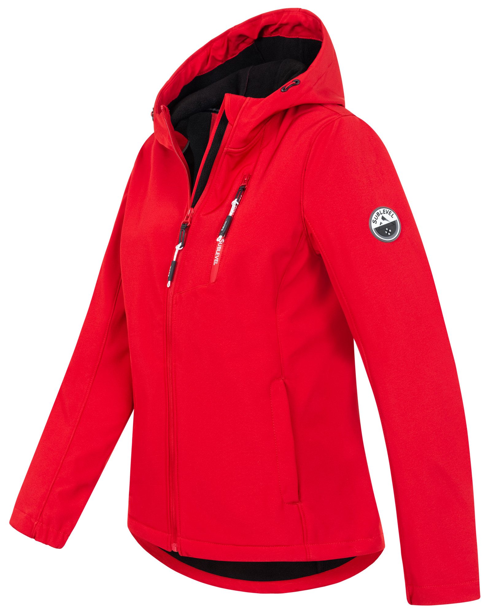 SUBLEVEL Softshelljacke Damen Frühlings Jacke Softshell Jacke Outdoor Regen Übergangs Jacke