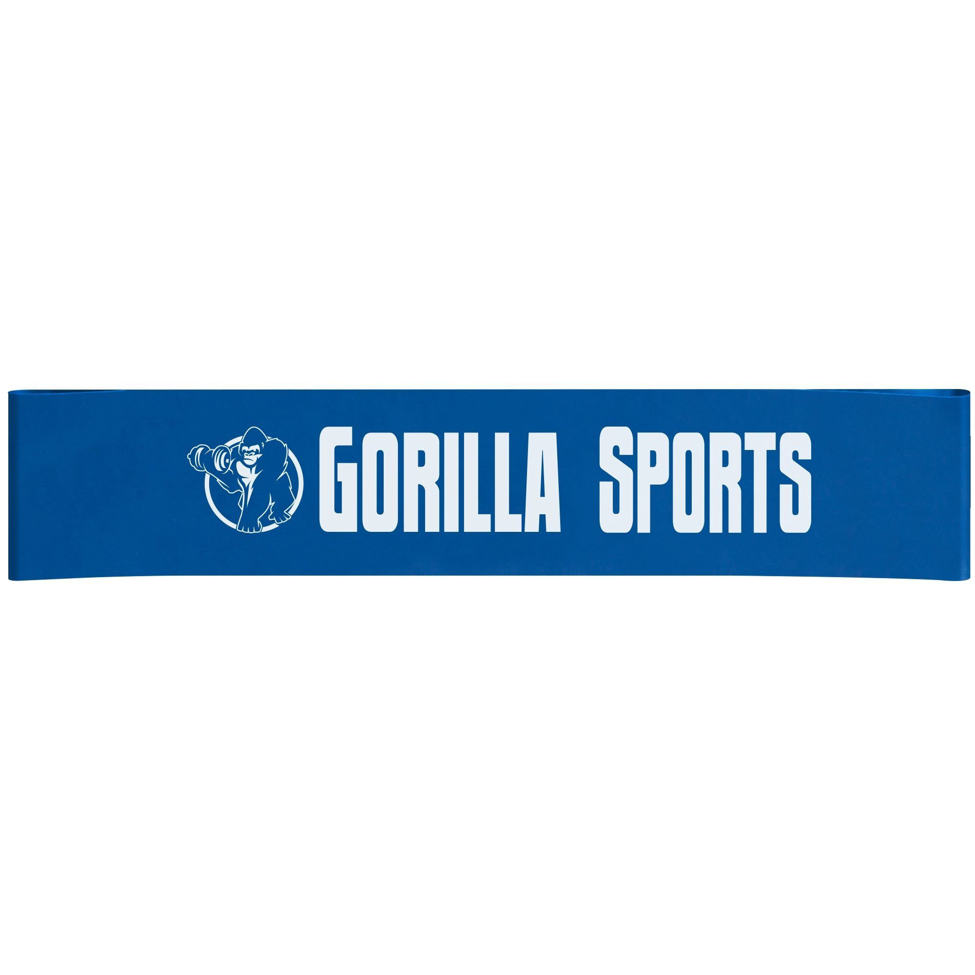 GORILLA SPORTS Trainingsband 5 rutschfest, Stärke, 0,8 Verschiedene Farbwahl Widerstandsbänder mm Latex, 