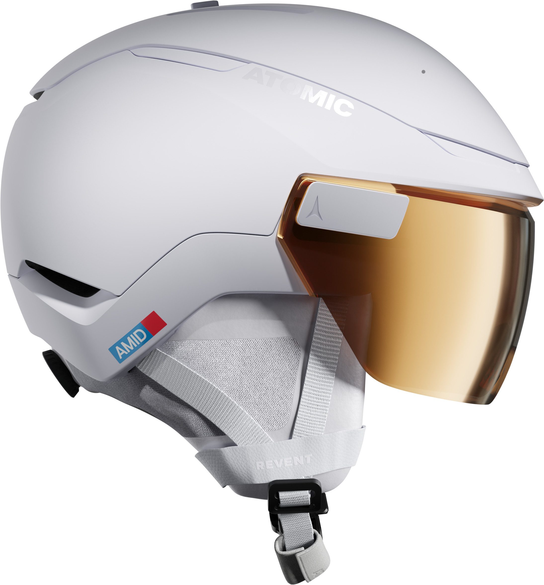 Atomic Skihelm REVENT GT AMID VSR HD Photo WH White Heather/