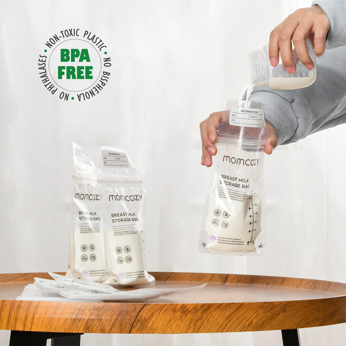 Momcozy Elektrische Milchpumpe Disposable Milk Storage Bag – Bild 3 von 5